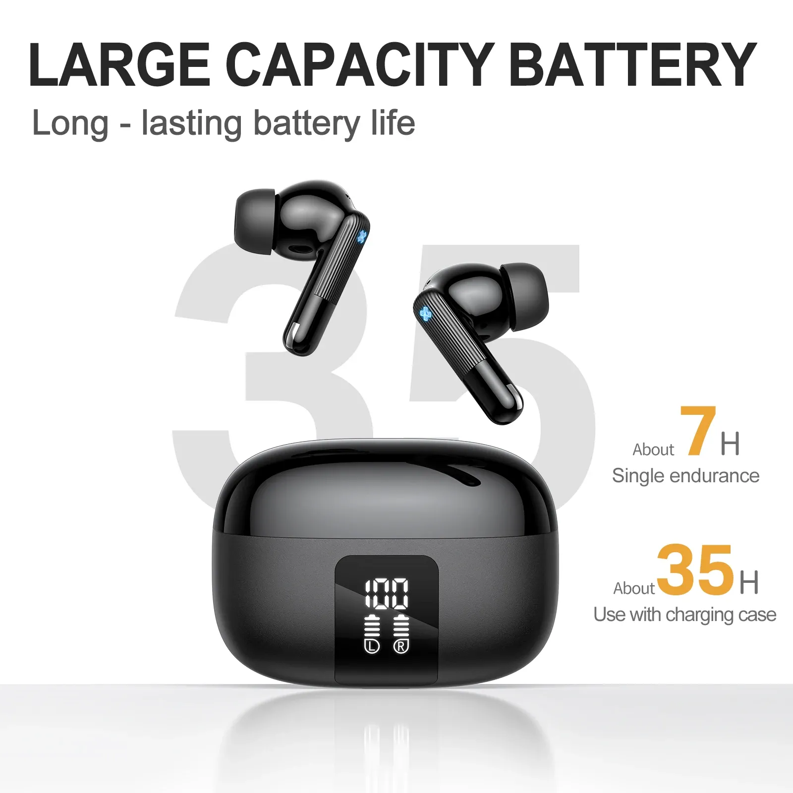 ONIKUMA TX612 TWS draadloze oordopjes met Bluetooth 5.4 en ANC