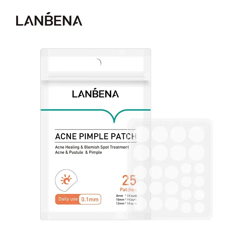 LANBENA onzichtbare acnepleisters voor dagelijks gebruik, 25 stuks