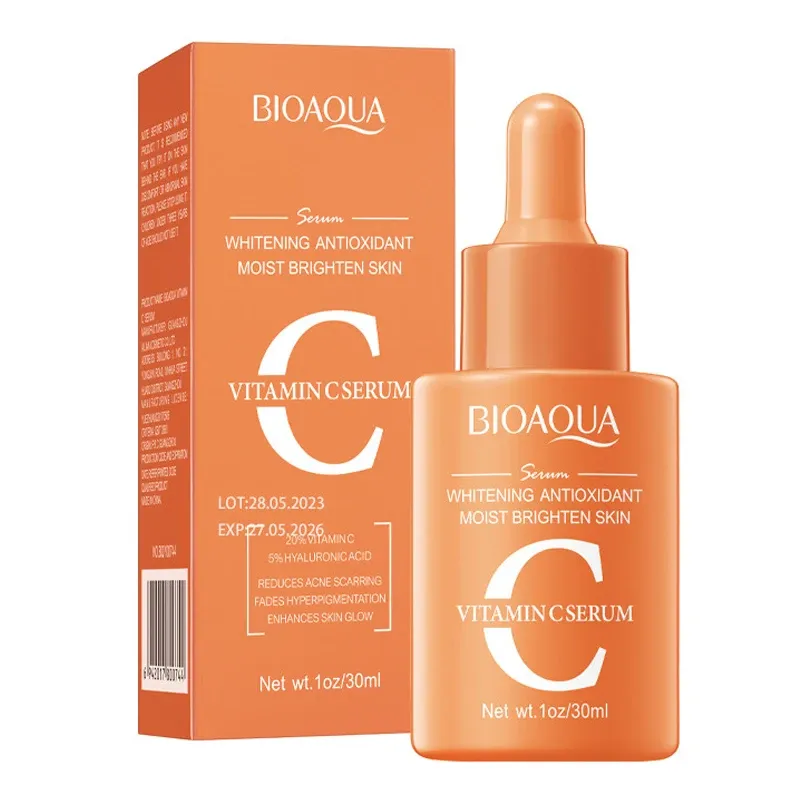BIOAQUA vitamine C-retinol-hyaluronzuur serumset voor gezicht