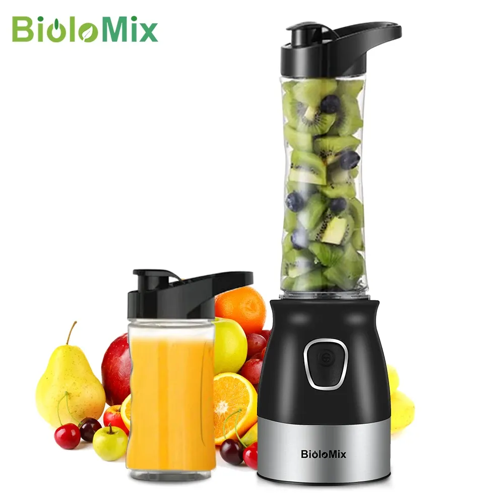 BioloMix 3-in-1 draagbare blender met hakmolen