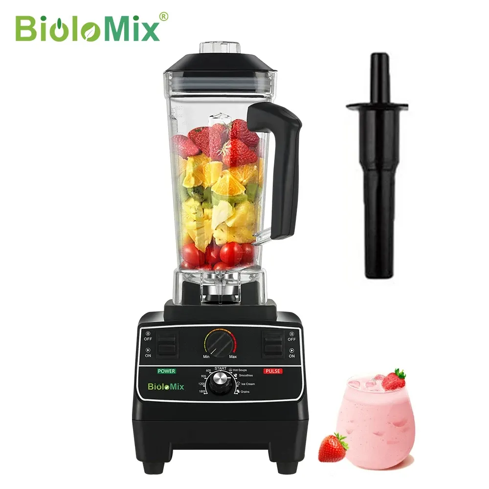 BioloMix T5300 smart blender met timer en Tritan-kan