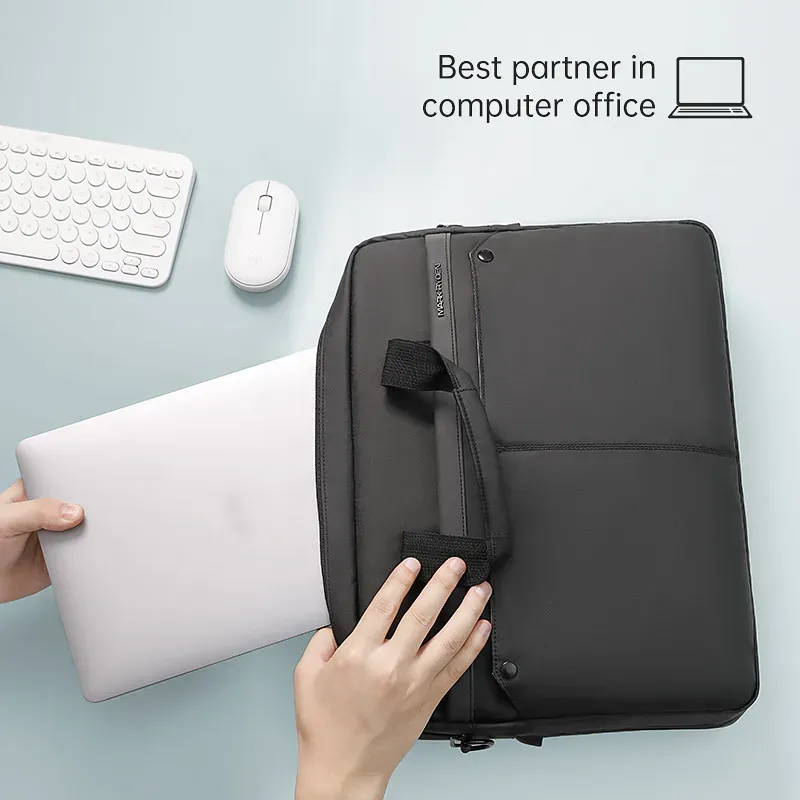 Mark Ryden zakelijke laptoptas met waterafstotende afwerking