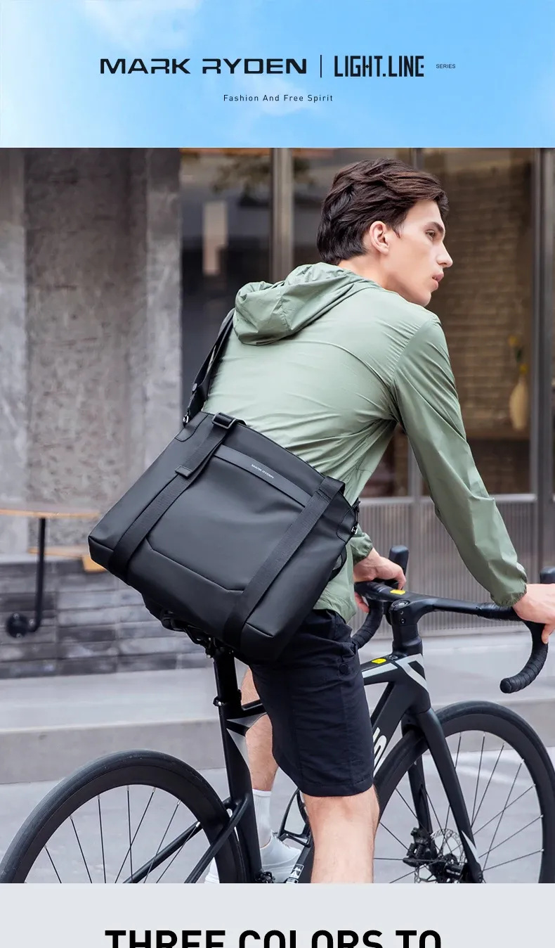 Mark Ryden urban tote met anti-diefstal en vakindeling