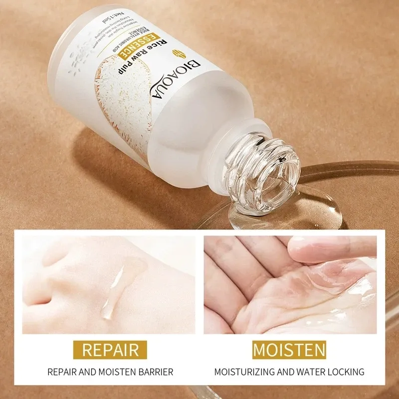 BIOAQUA rijstserum met hyaluronzuur voor dagelijkse hydratatie