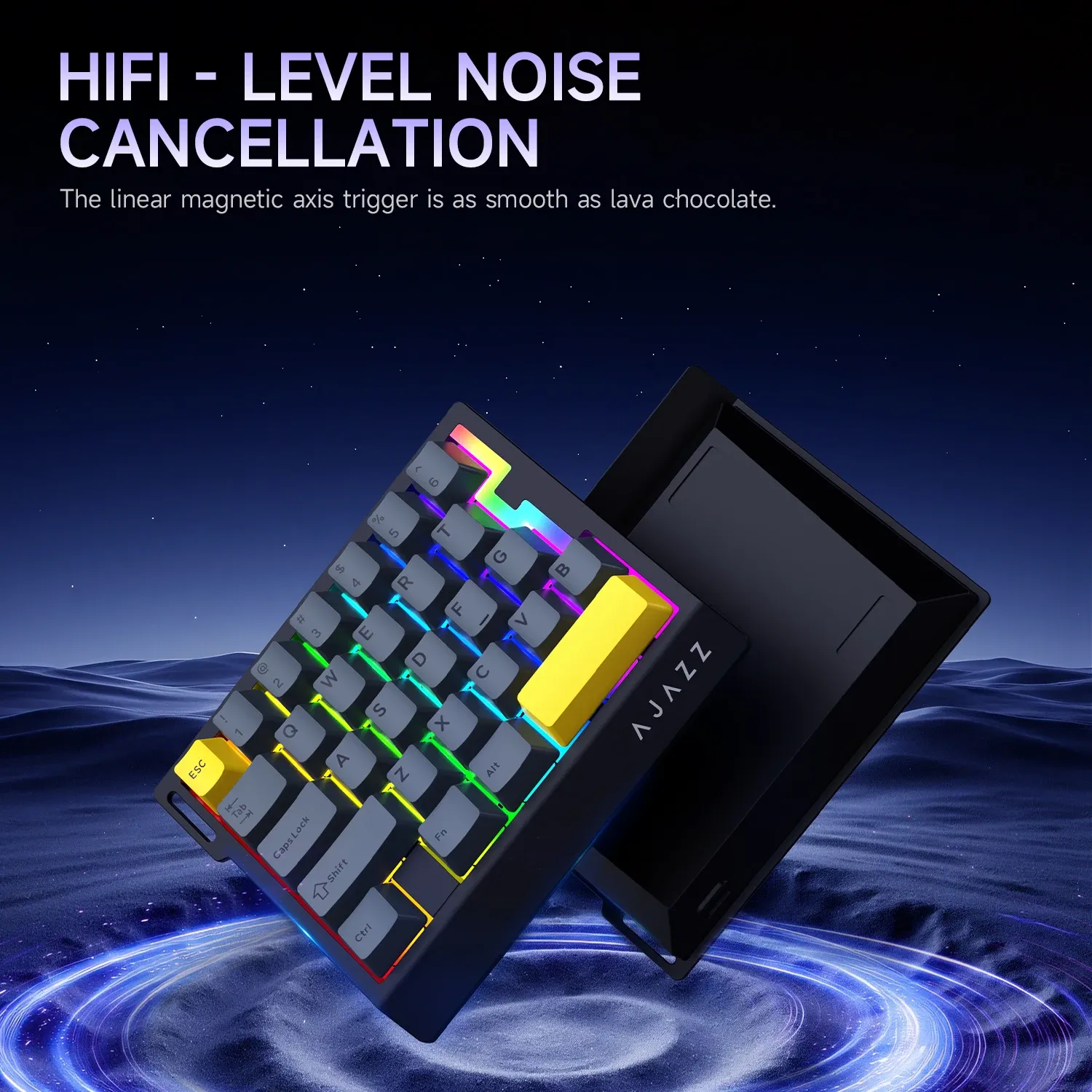 Ajazz AK029 magnetisch mechanisch mini-toetsenbord met RGB
