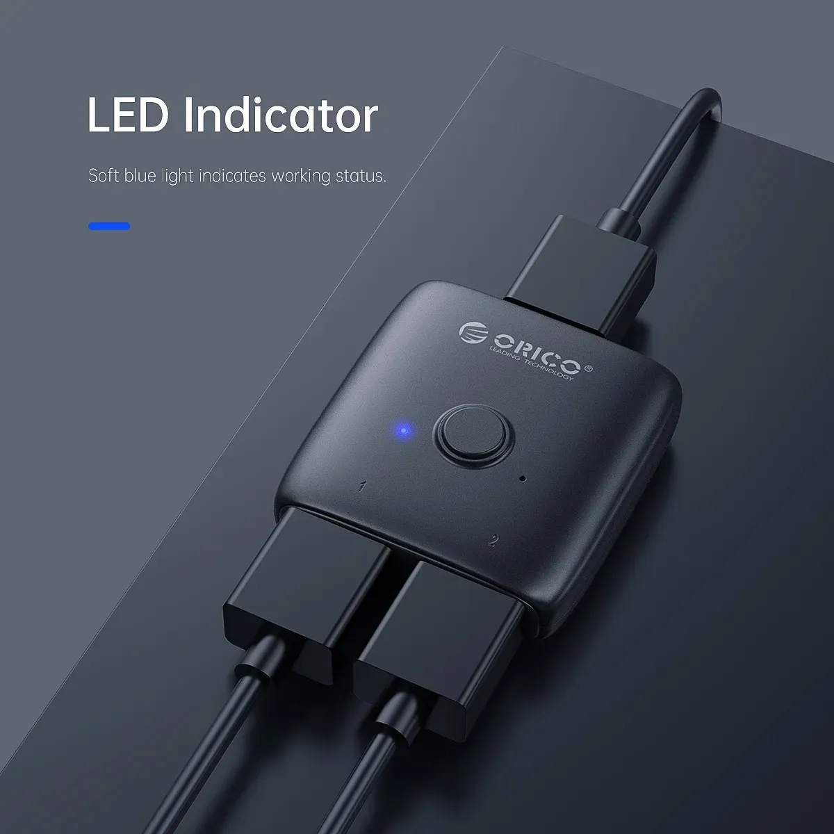 ORICO bidirectionele 4K HDMI-splitter en KVM-schakelaar