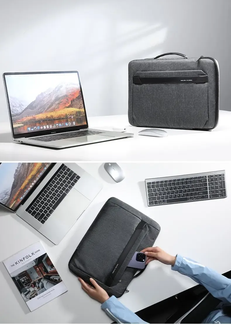 Mark Ryden laptop sleeve met handgreep voor 13,3 tot 15,6 inch