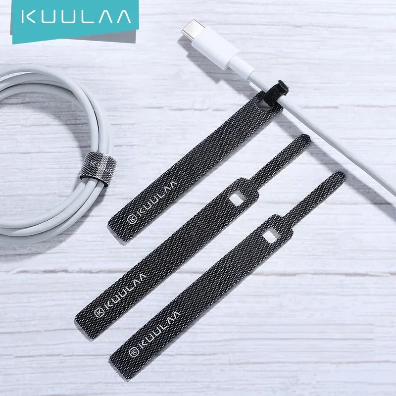 KUULAA kabelorganizer van 14 cm voor nette kabelgeleiding