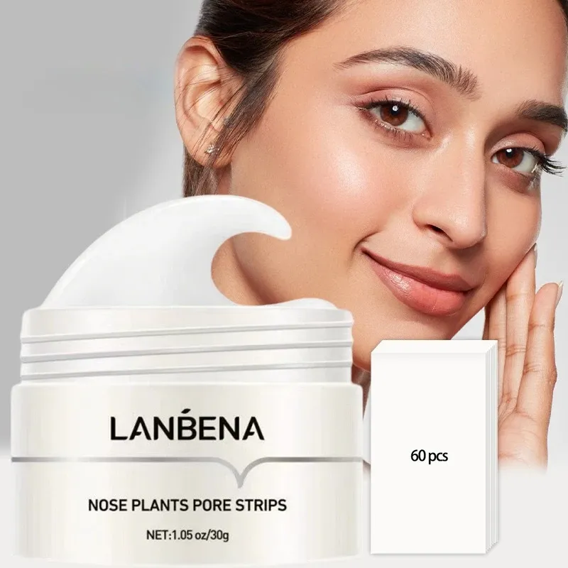 LANBENA peel-off neusmasker met aloë voor poriën en mee-eters