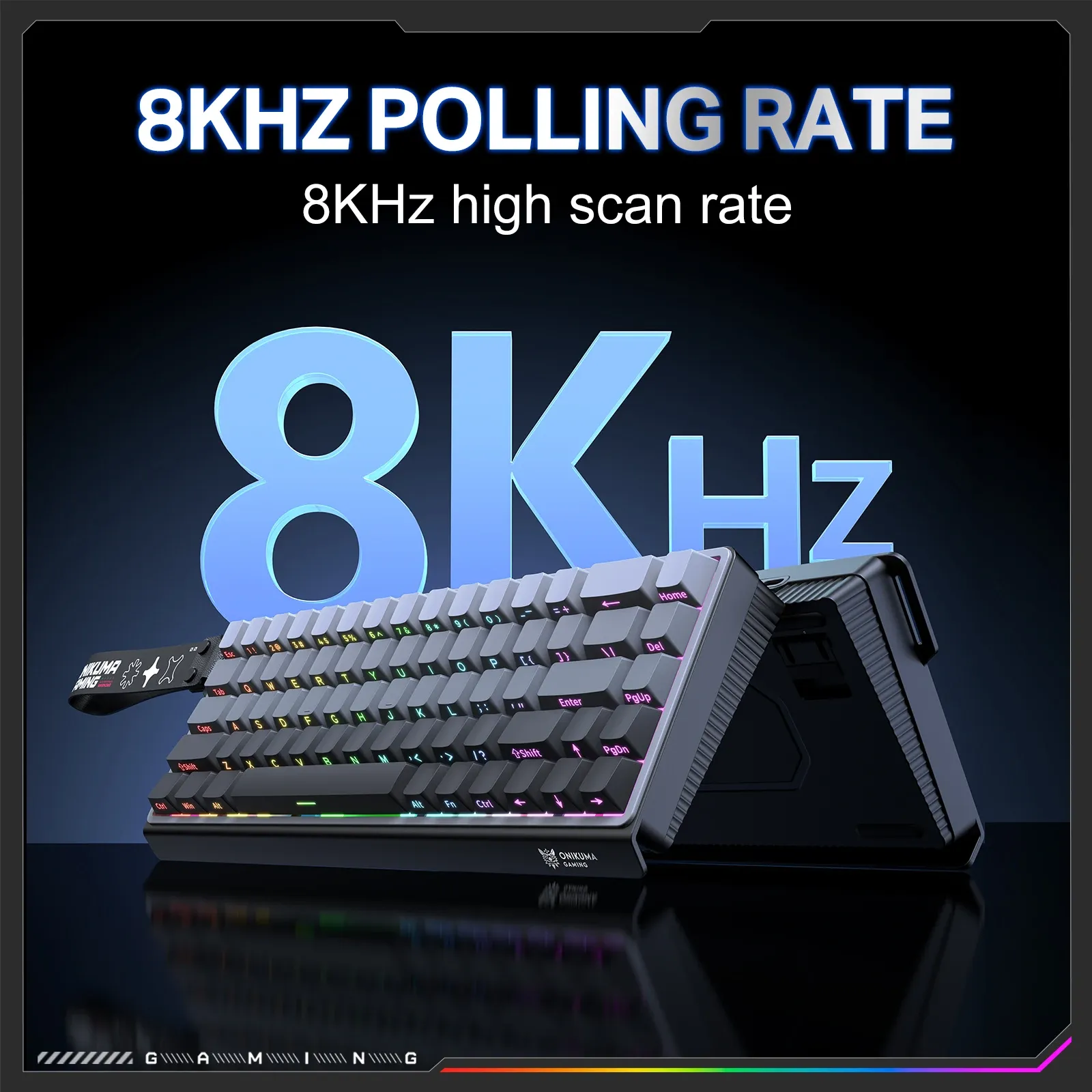 ONIKUMA G69 magnetisch 60% gamingtoetsenbord met snelle trigger