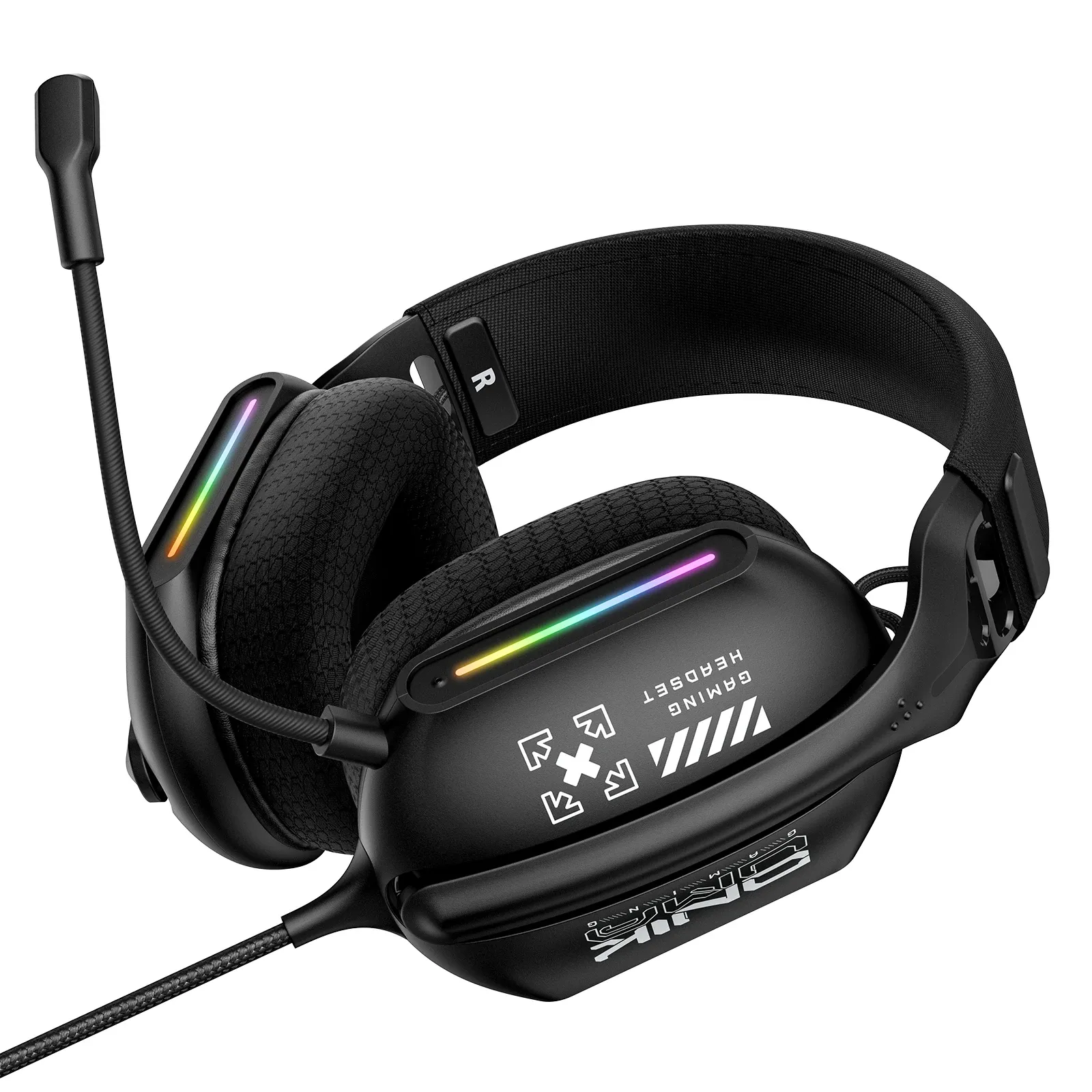 ONIKUMA X12 bedrade over-ear gamingheadset met microfoon