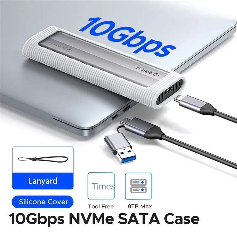 ORICO M.2 SSD-behuizing met 10Gbps USB-C