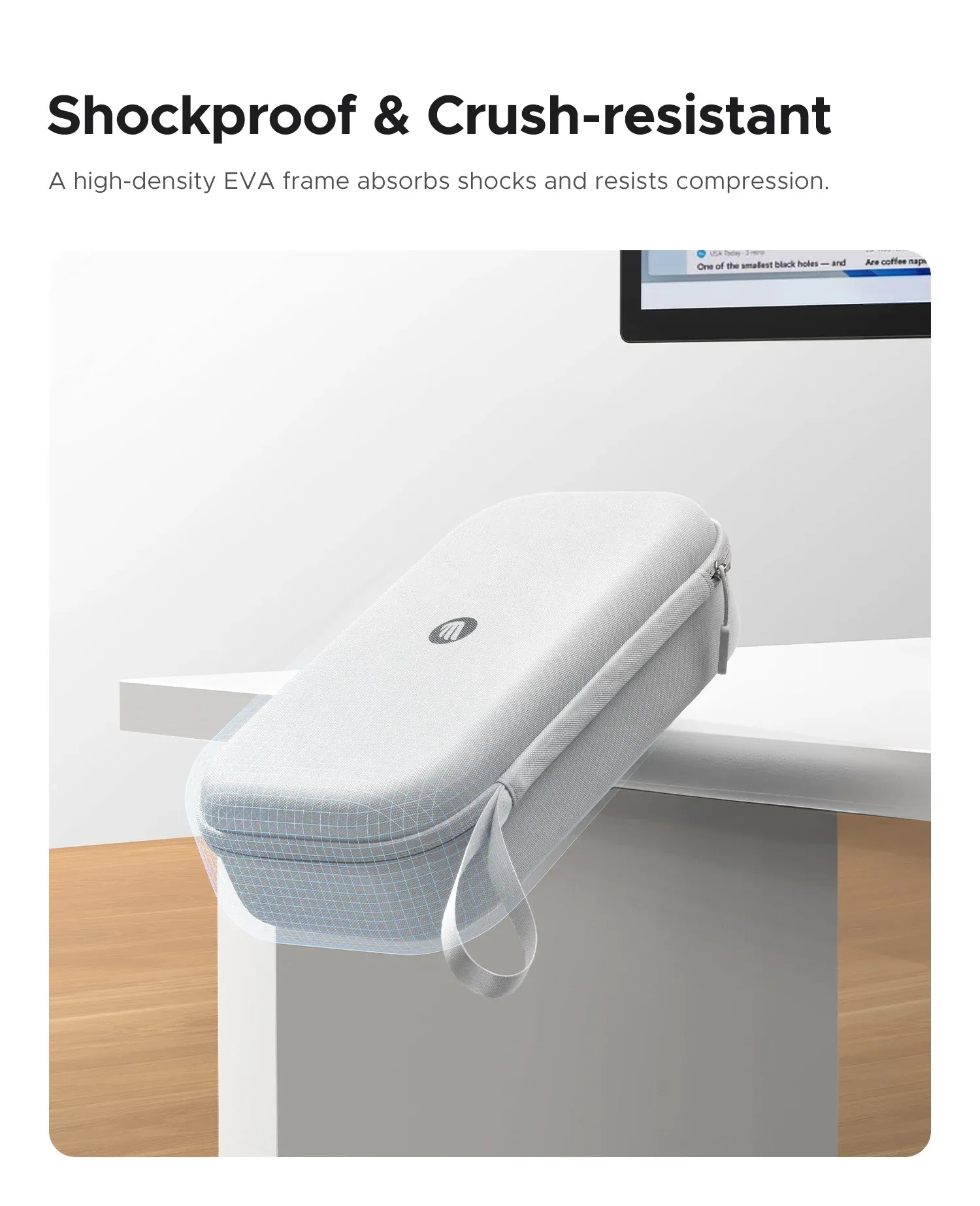 ORICO reisorganizer voor Mac mini M4 met accessoiresvak
