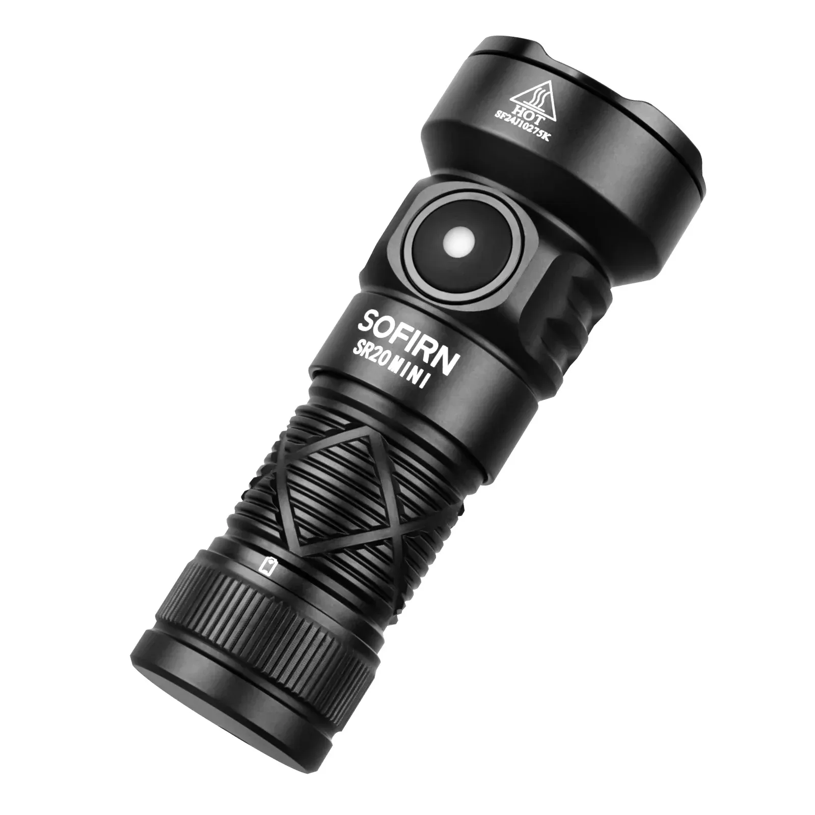 Sofirn SR20 MINI compacte oplaadbare zaklamp met rood licht