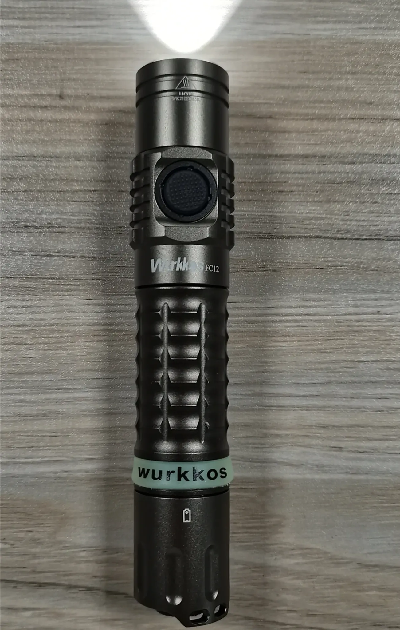 Lichtgevende siliconen ring voor 22-30 mm zaklampen