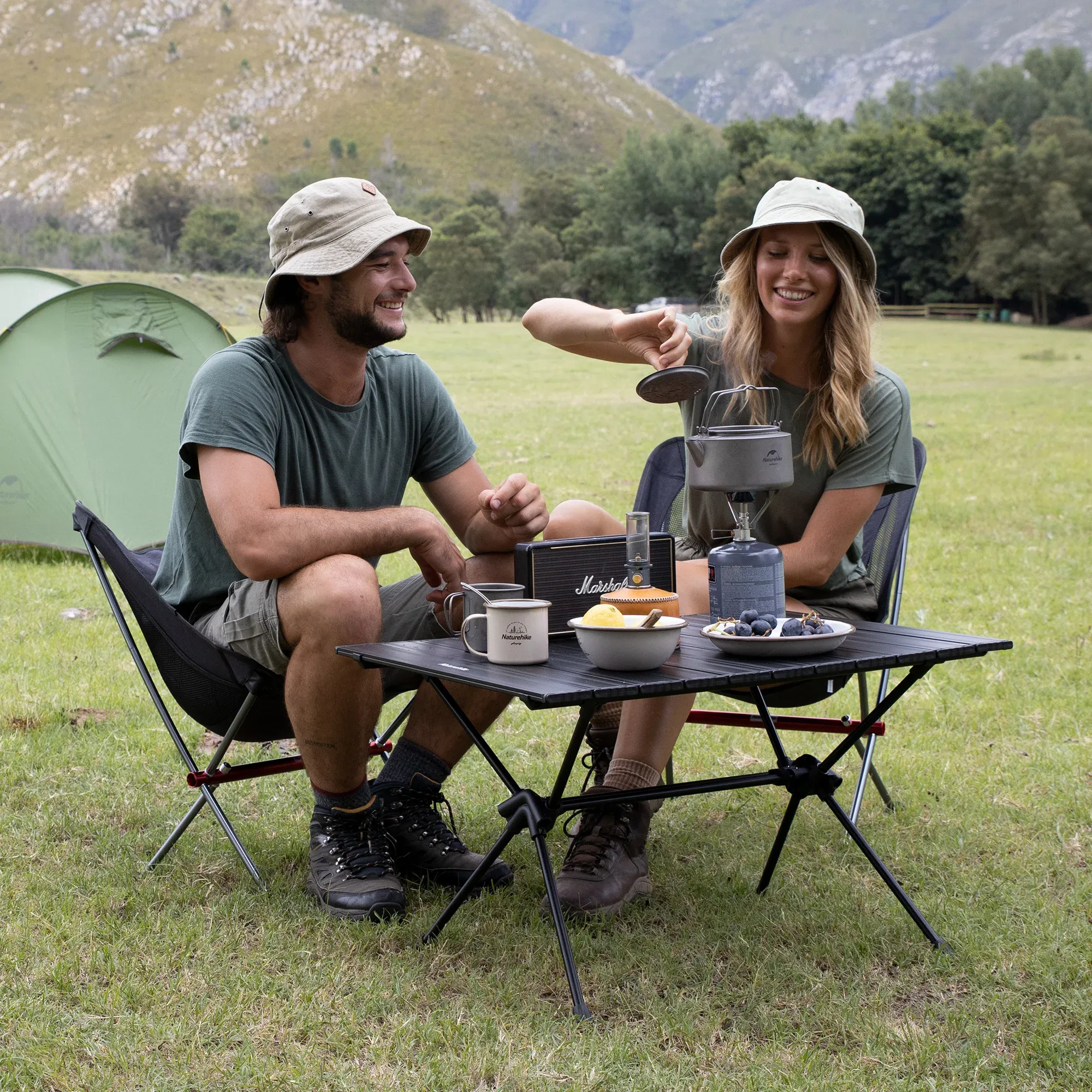 Naturehike aluminium campingtafel voor licht en stabiel buitengebruik