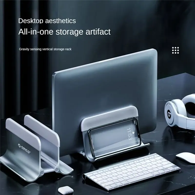 ORICO verticale laptopstandaard met gravity-lock