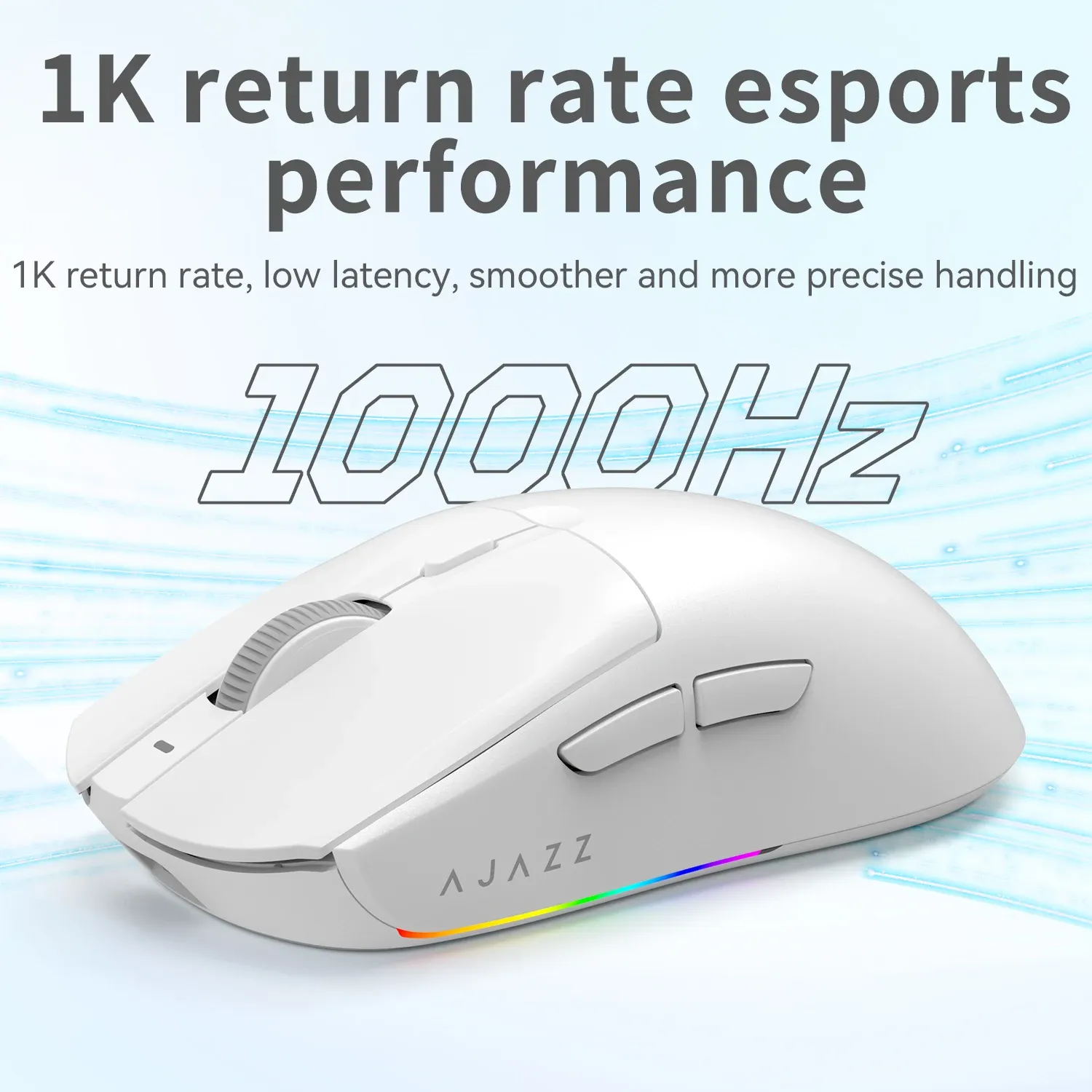 AJAZZ AJ139 V2 MC draadloze gamingmuis met oplaaddock