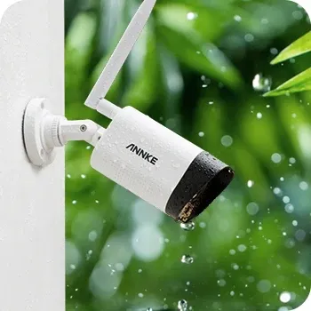 ANNKE 8-kanaals WiFi NVR-set met 4 camera’s en 1TB