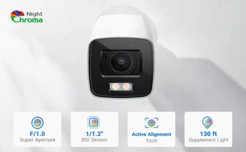 ANNKE NightChroma 8MP 4K kleurennachtzicht IP-camera