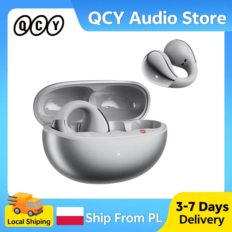 QCY Crossky C30S open-ear clip-oordopjes met LDAC en Bluetooth 6.0