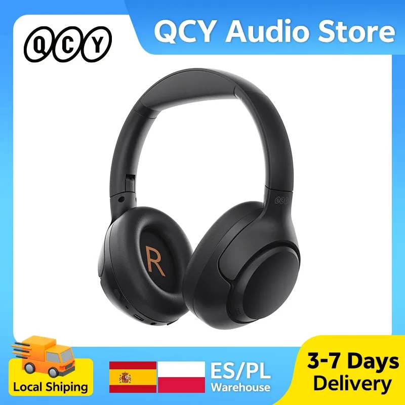 QCY H3 ANC over-ear koptelefoon met hybride ruisonderdrukking