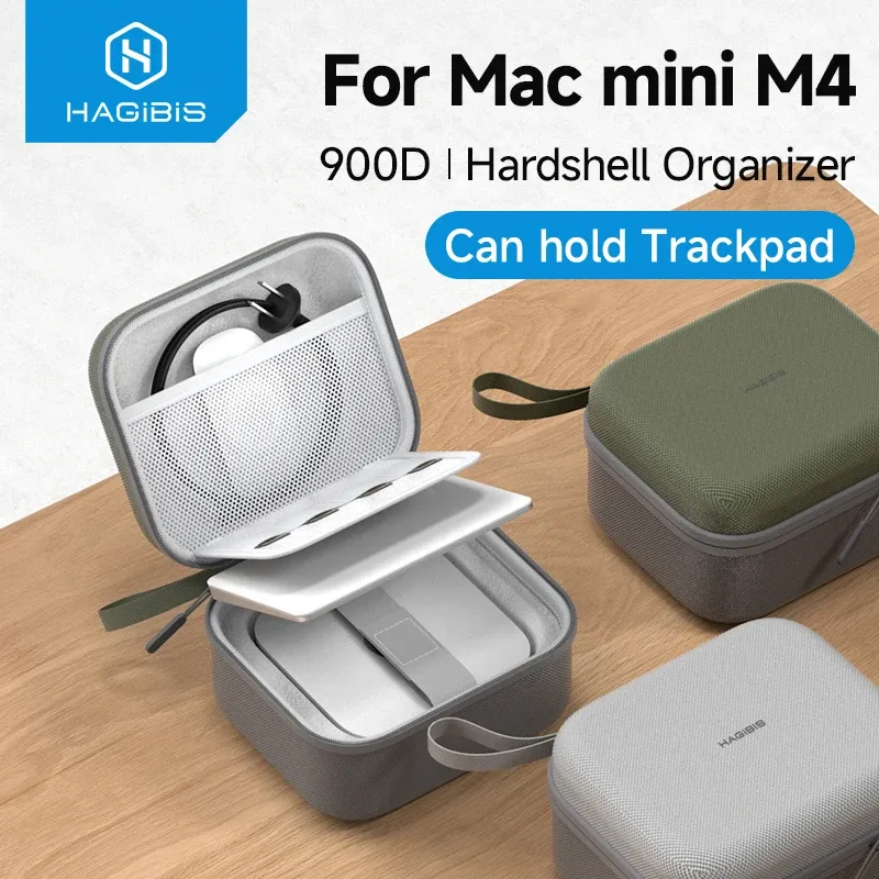 Hagibis harde reiscase voor Mac mini M4 en accessoires