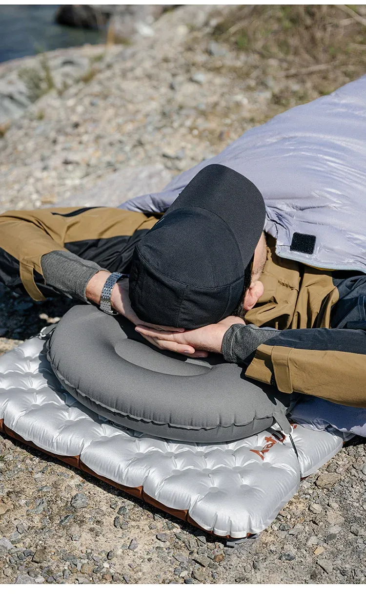 Naturehike ultralicht opblaasbaar nek- en lendekussen