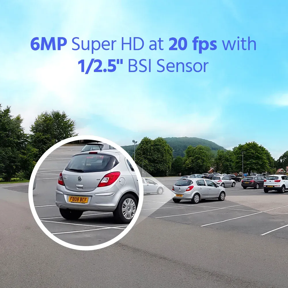 ANNKE 6MP dual-lens panoramische PoE-beveiligingscamera