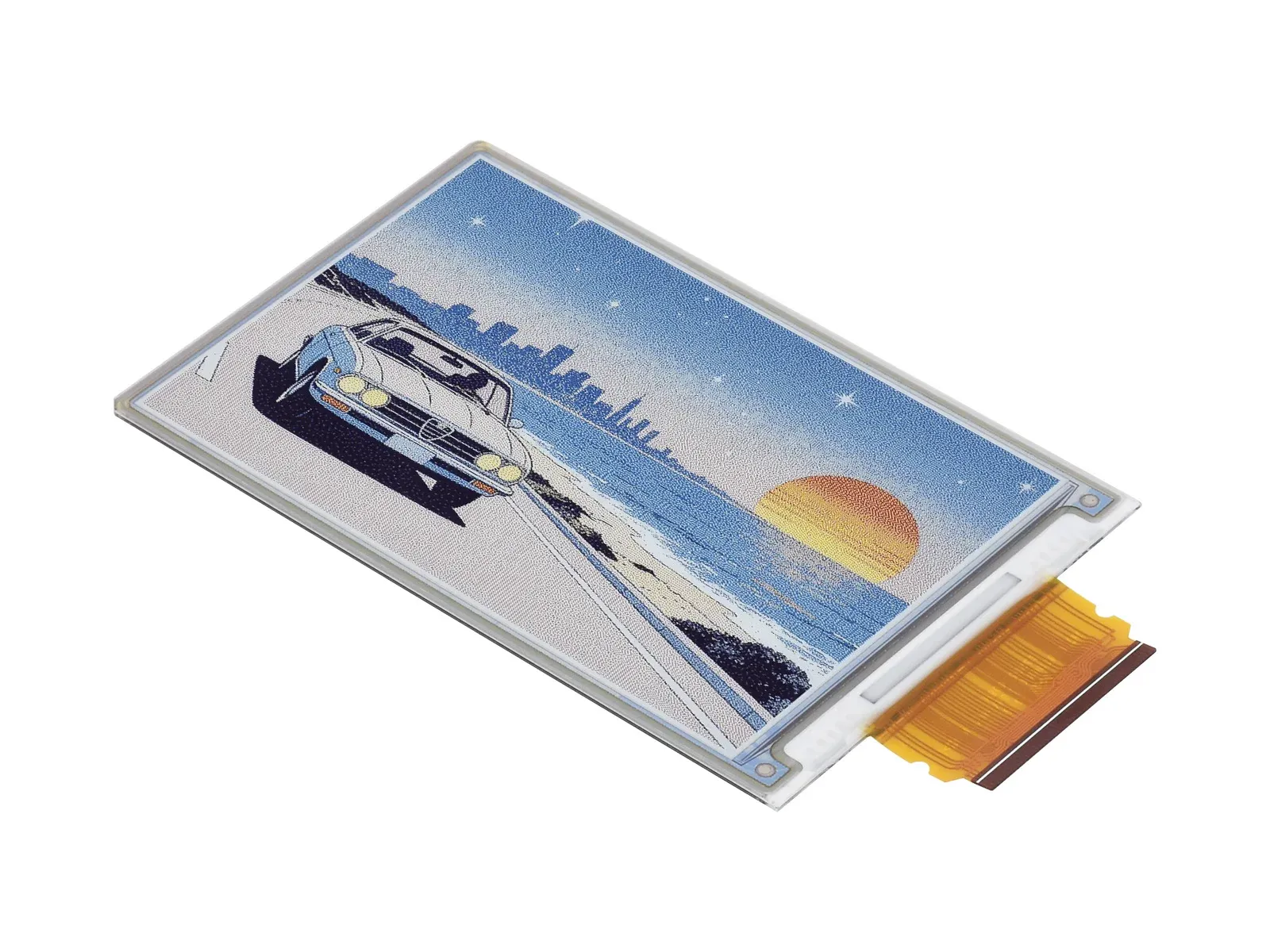 Waveshare 3,6 inch E Ink Spectra 6 full-colour display voor Raspberry Pi