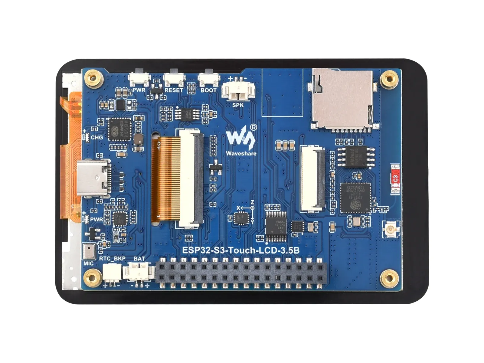 Waveshare ESP32-S3 3,5 inch touch-ontwikkelbord met display