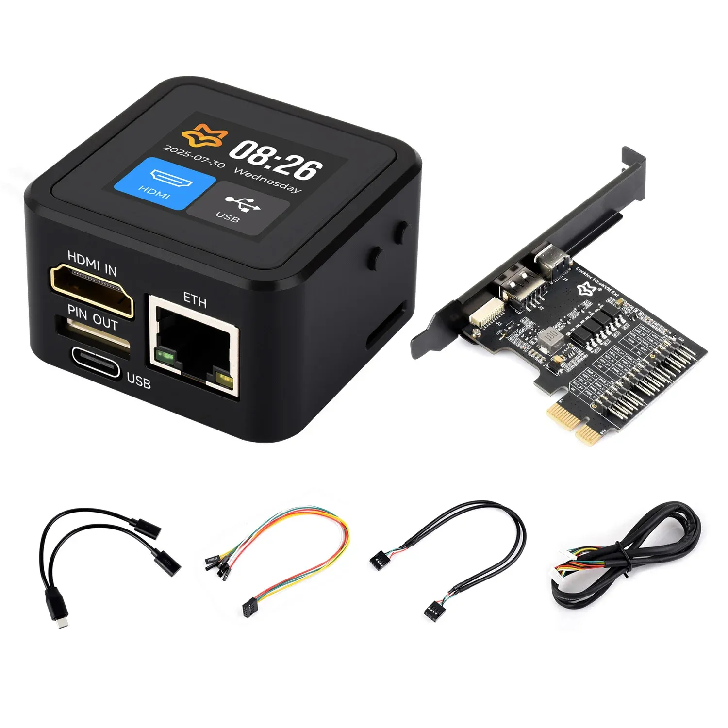 Waveshare Luckfox PicoKVM compacte IP-KVM beheeroplossing