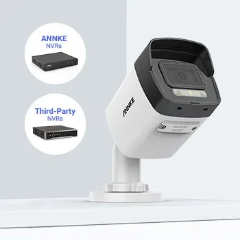ANNKE 4K PoE bulletcamera met AI-detectie en dubbel licht
