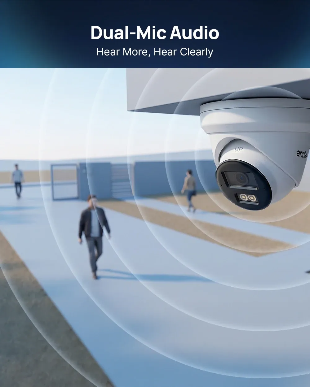 ANNKE 8MP AI PoE NVR-beveiligingsset met 4 camera’s