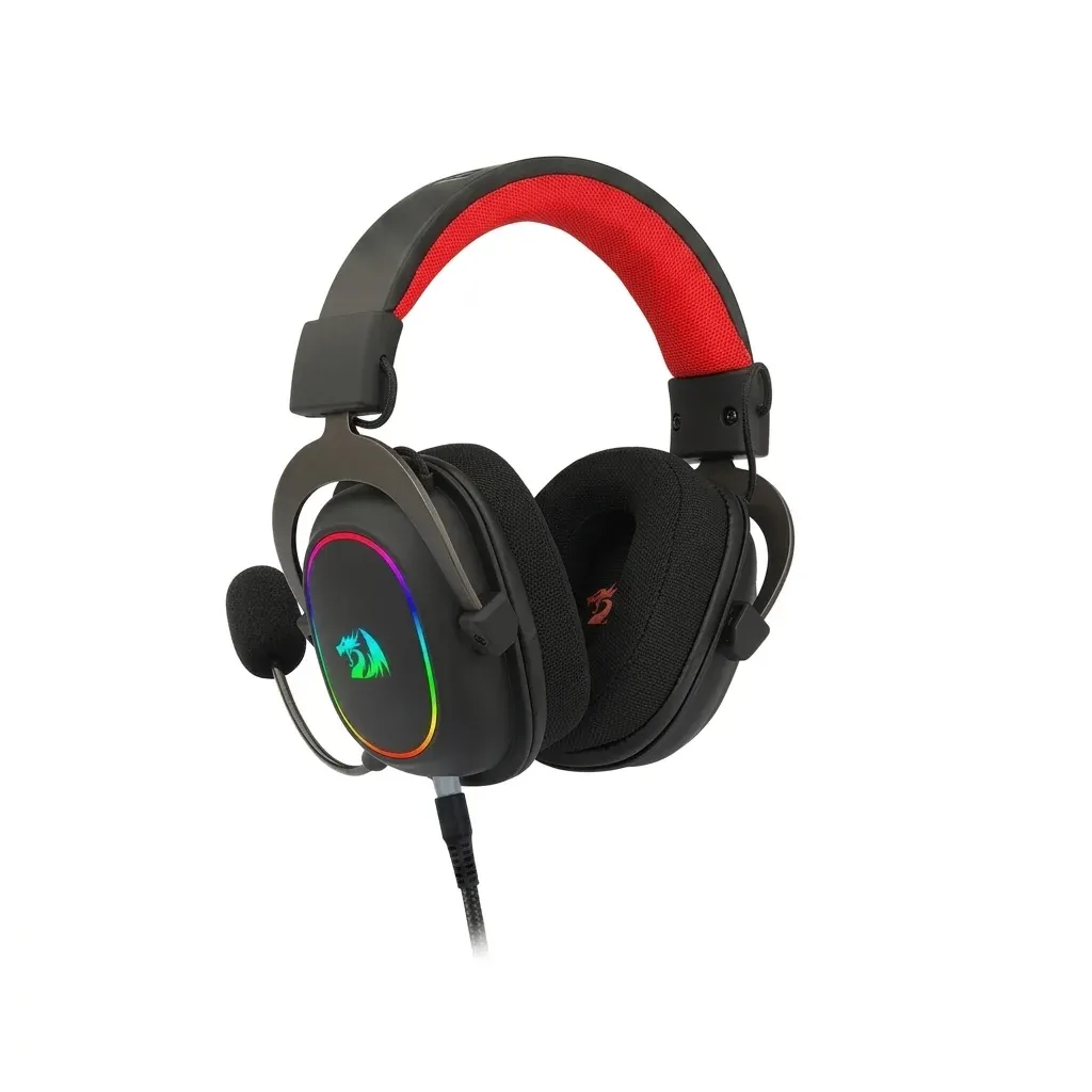 אוזניות גיימינג Redragon H510 Zeus שחורות
