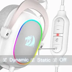 Redragon H510 Zeus-X RGB bedrade gamingheadset met 7.1 surround