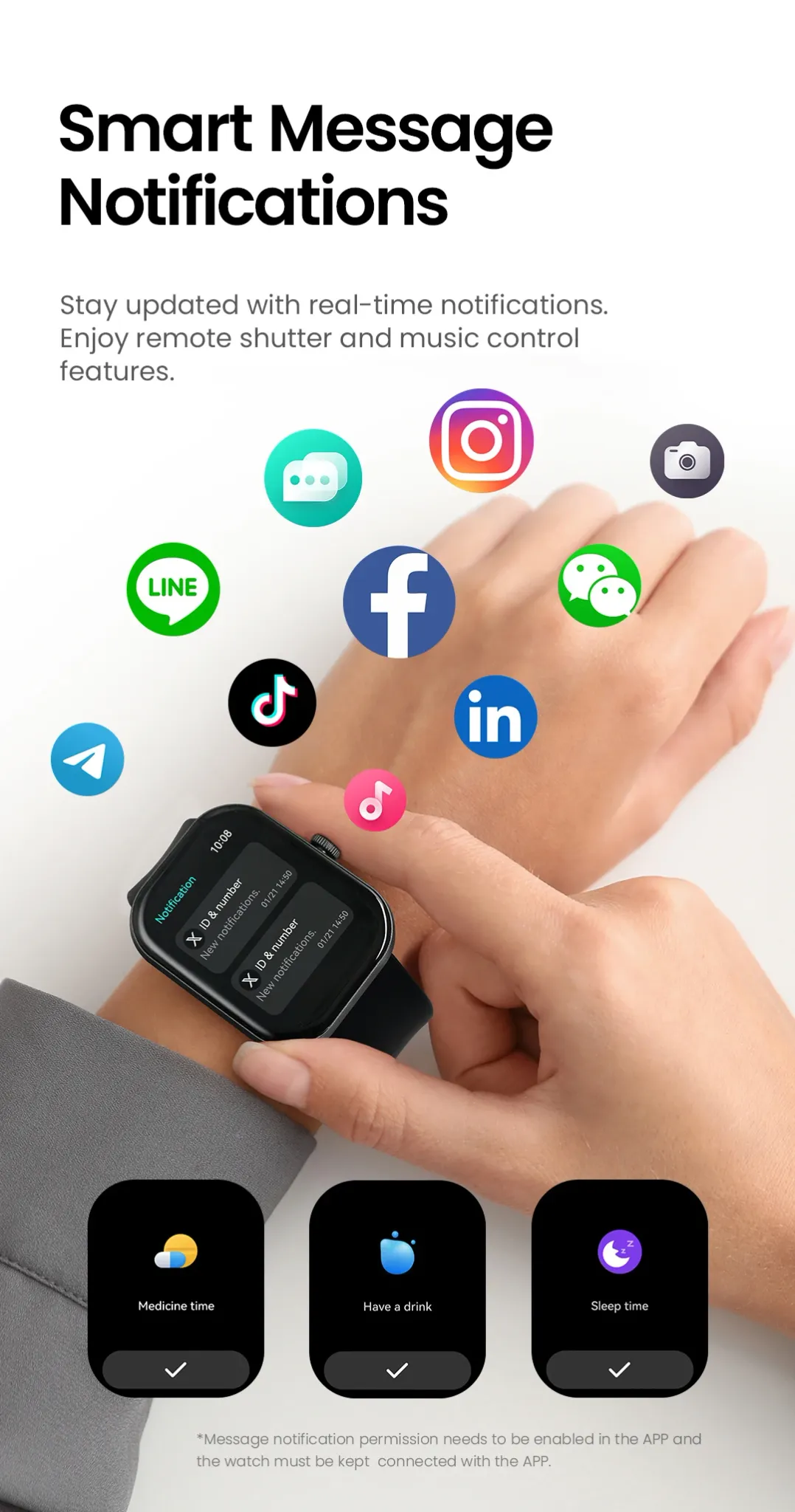 Haylou Watch S6 smartwatch met groot HD-scherm en bellen