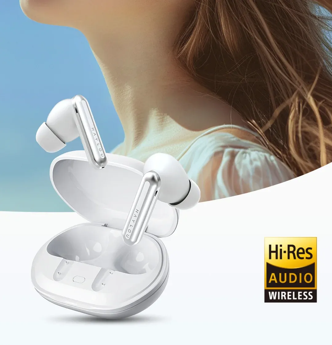 Haylou Mori Pro ANC-oordopjes met 6 microfoons en Bluetooth 5.4