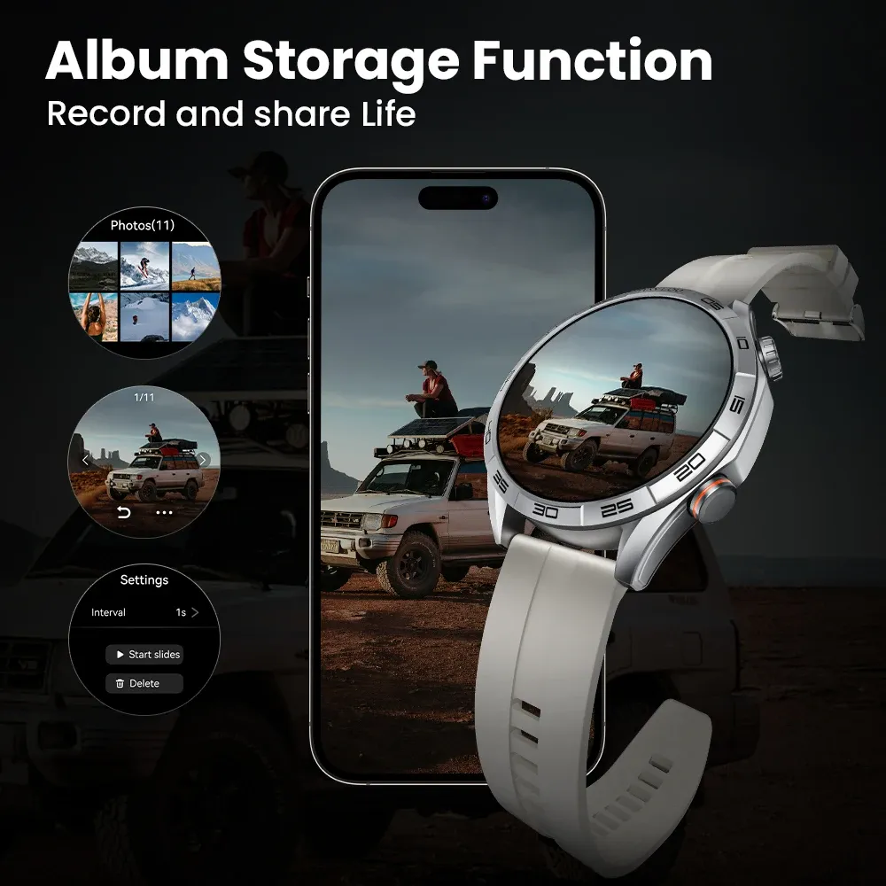 HAYLOU Solar 5 AMOLED smartwatch met bellen en NFC