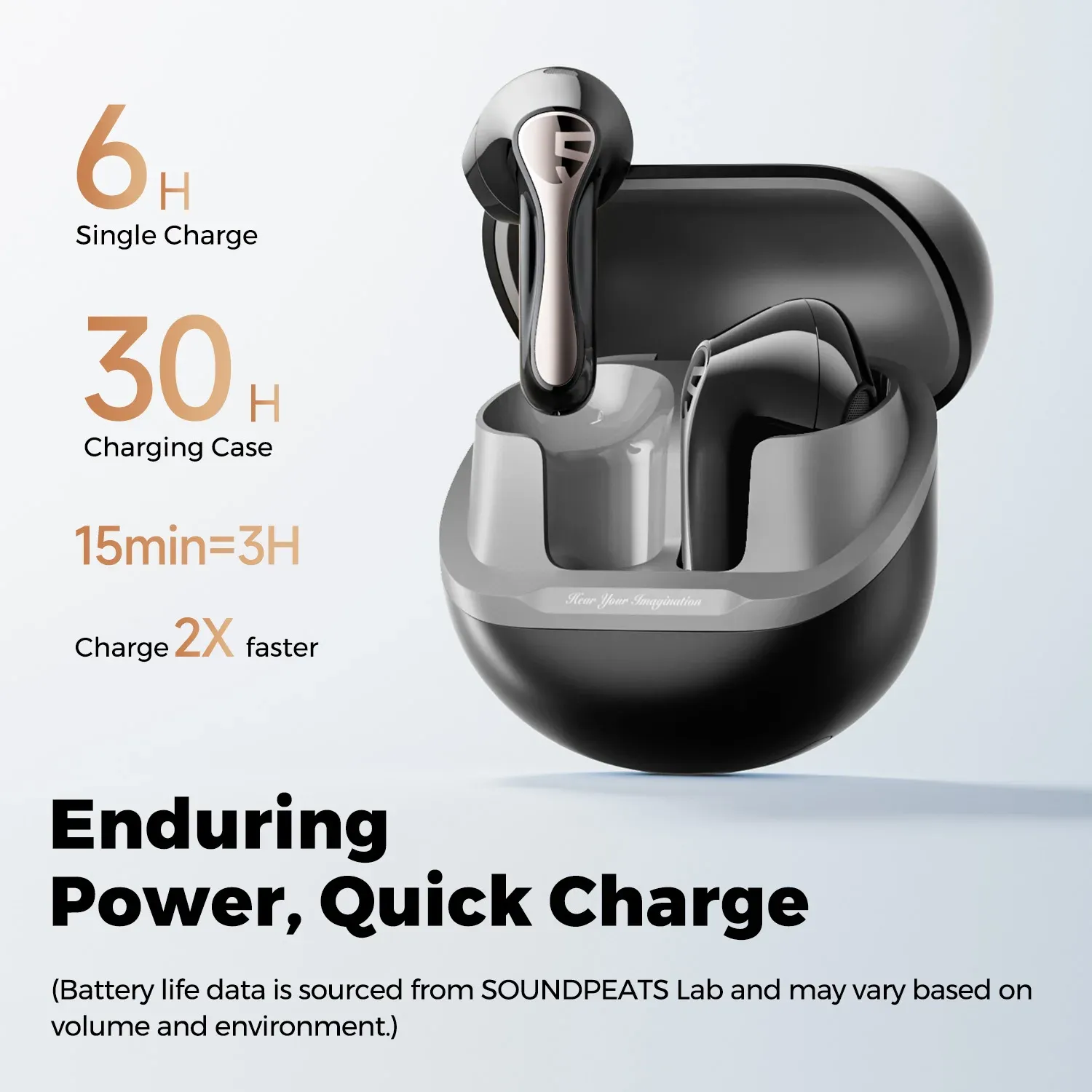 SoundPEATS Air5 Lite semi-in-ear oordopjes met LDAC en multipoint