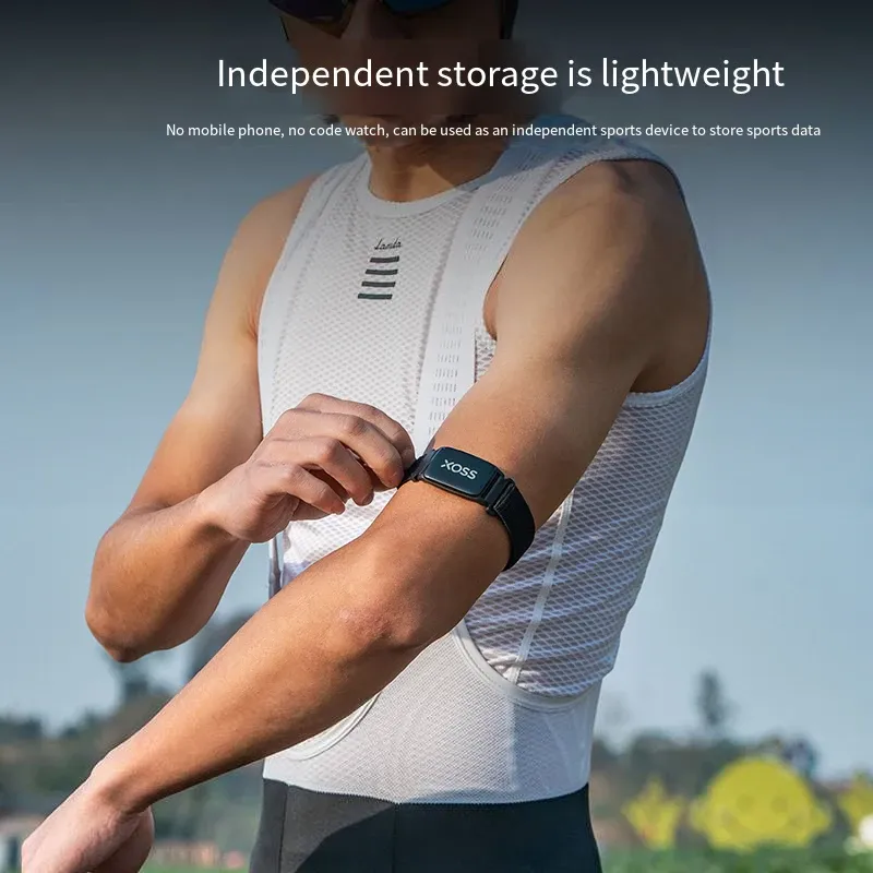 XOSS Beat Band Pro armband-hartslagmeter met ANT+ en IPX8