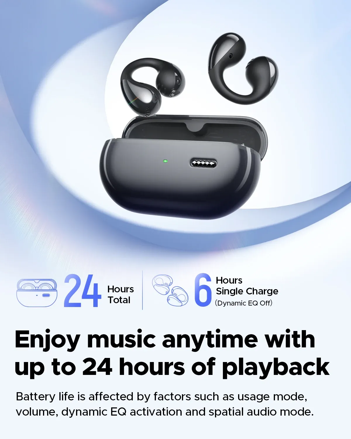 SoundPEATS PearlClip Pro open-ear oordopjes met Bluetooth 5.4