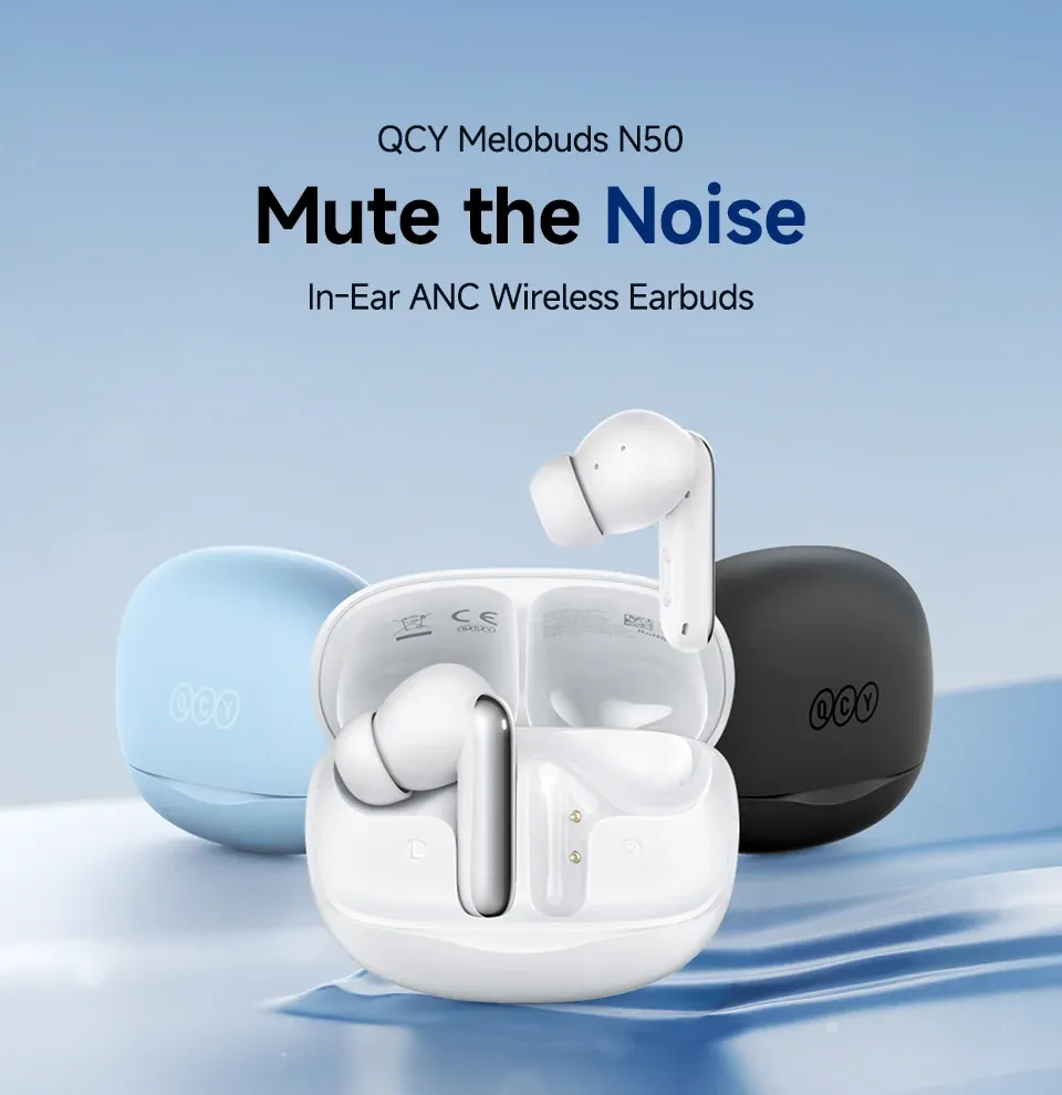 QCY MeloBuds N50 draadloze ANC-oordopjes met multipoint
