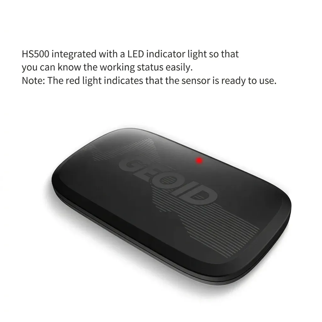 GEOID HS500 borstband-hartslagsensor zwart