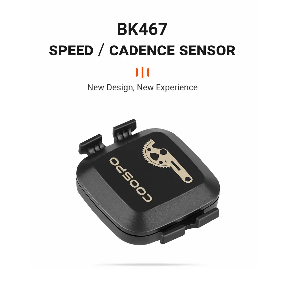 COOSPO BK467 cadans- en snelheidsensor met Bluetooth en ANT+