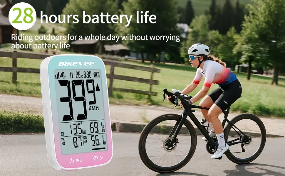 Bikevee BKV-3001 draadloze GPS-fietscomputer
