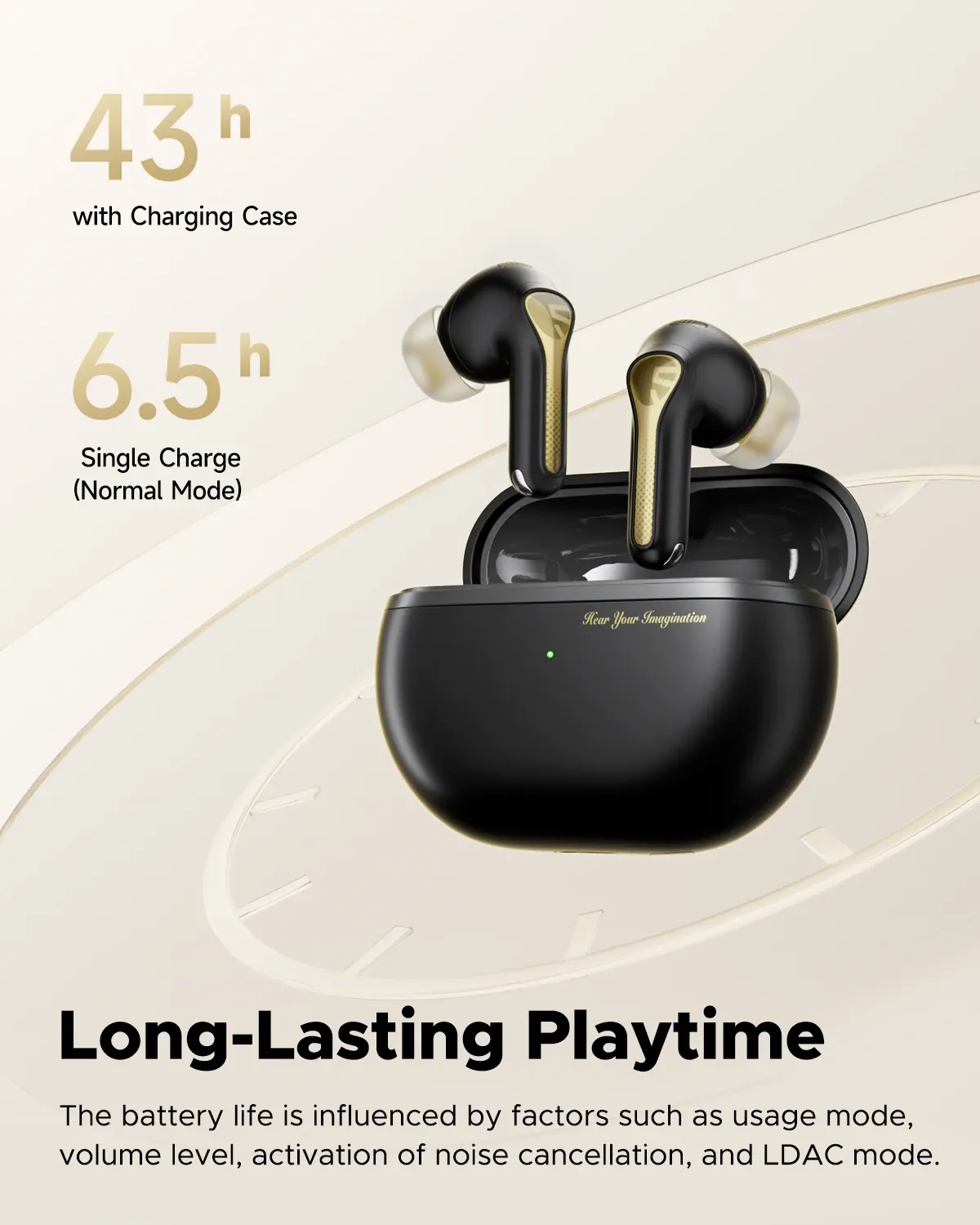 SoundPEATS Capsule3 Pro+ ANC draadloze oordopjes met xMEMS