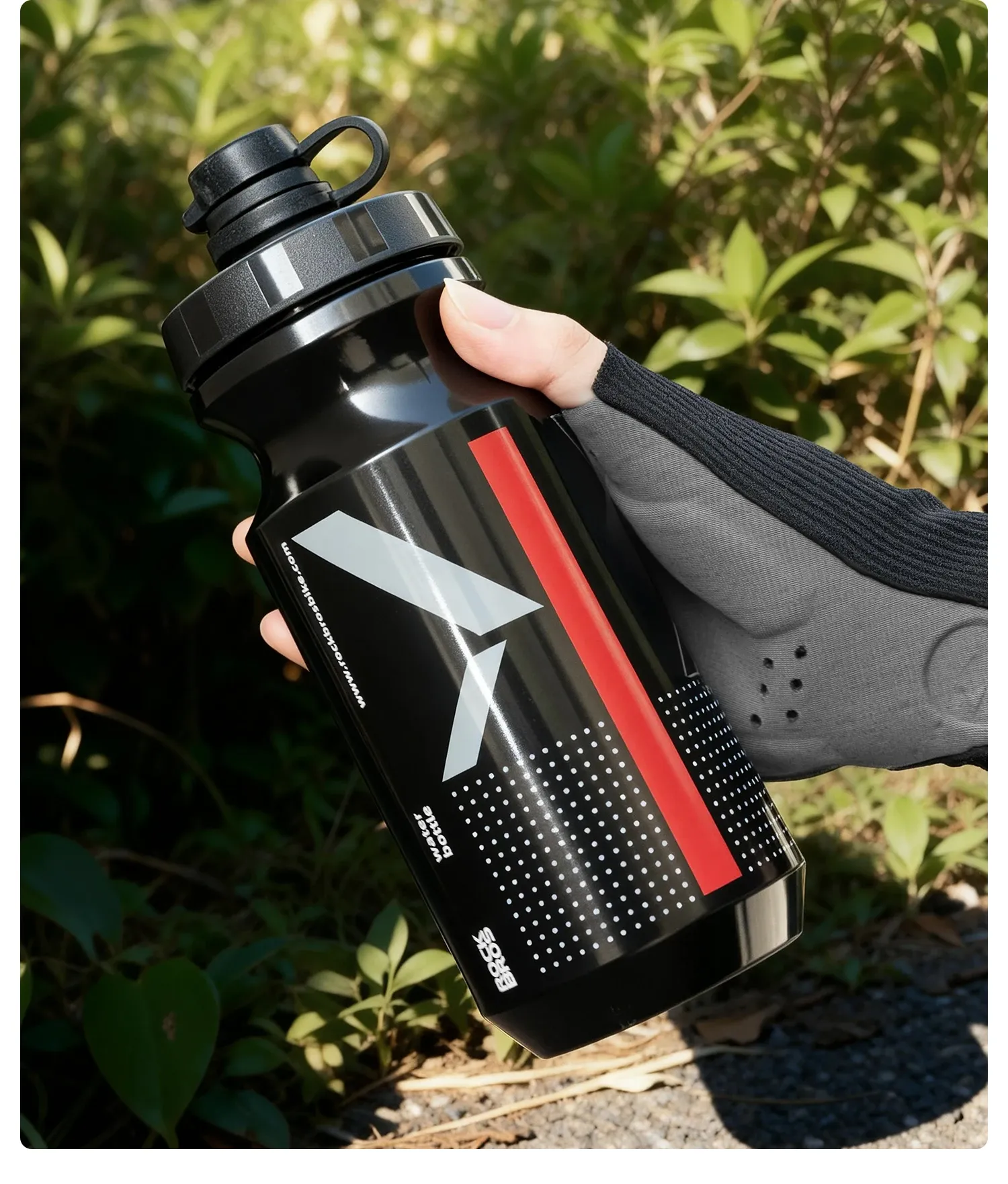 ROCKBROS 600 ml knijpfles met lekvrije drinktuit