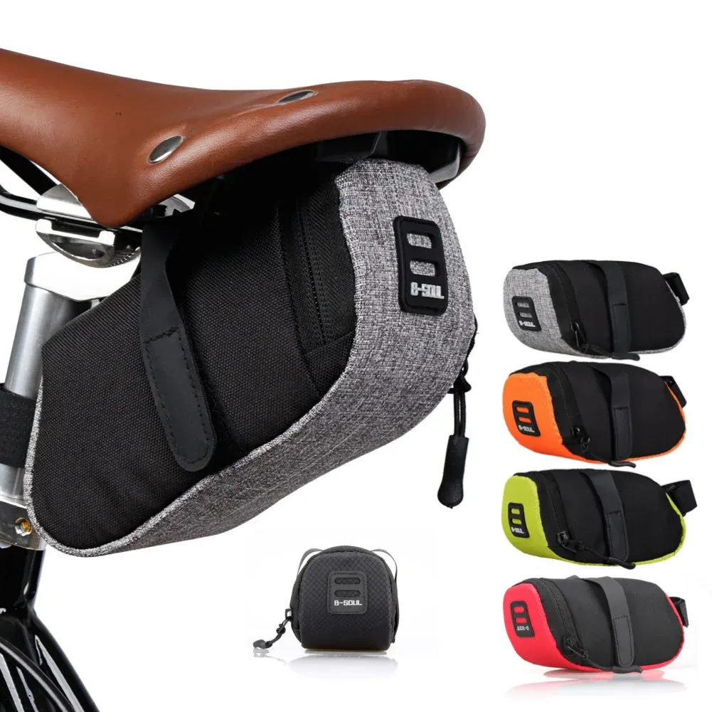 B-SOUL compacte nylon zadeltas voor fietsaccessoires
