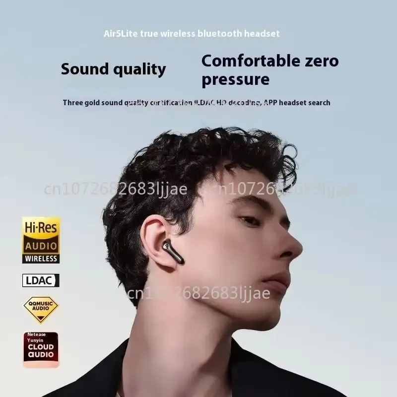 SoundPEATS Air5 Lite semi-in-ear oordopjes met Bluetooth 5.4